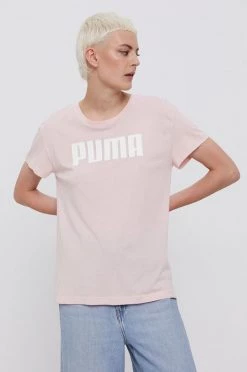 Γυναικεία Κοντομάνικο Μπλουζάκι Puma χρώμα: ροζ