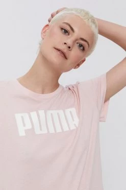 Γυναικεία Κοντομάνικο Μπλουζάκι Puma χρώμα: ροζ -Puma Κατάστημα unnamed file 4140