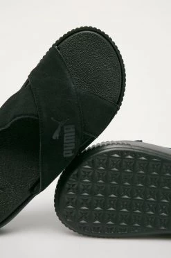 Γυναικεία Σαγιονάρες Παντόφλες Puma χρώμα: μαύρο -Puma Κατάστημα unnamed file 4162