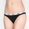 Γυναικεία Puma - Σλιπ PUMA ICONIC BIKINI (2-pack) μαύρο