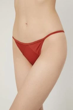 Γυναικεία Μπικίνι Σλιπ κολύμβησης Puma καφέ