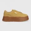 Γυναικεία Sneakers Δερμάτινα αθλητικά παπούτσια Puma Mayze Stack Suede Wns μπεζ