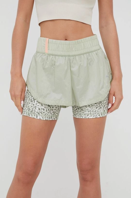 Γυναικεία Σορτς τρεξίματος Puma Marathon πράσινο 2 Γυναικεία Σορτς τρεξίματος Puma Marathon πράσινο - Image 2