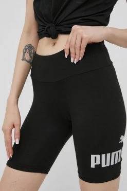 Γυναικεία Σορτς Puma χρώμα: μαύρο,