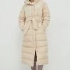 Γυναικεία Μακριά μπουφάν Μπουφάν με επένδυση από πούπουλα Puma μπεζ,