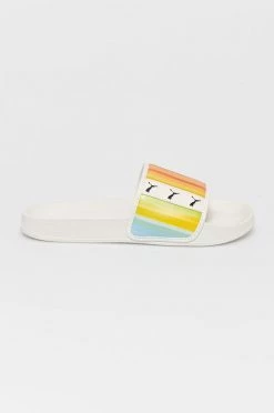 Puma Κατάστημα 34 Γυναικεία Σαγιονάρες Παντόφλες Puma χρώμα: άσπρο