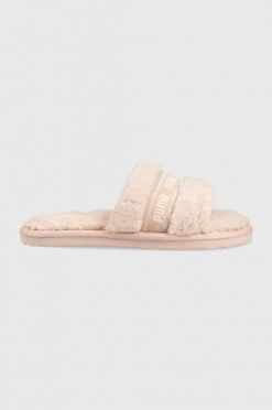 Γυναικεία Παντόφλες Puma Fluff , χρώμα: ροζ