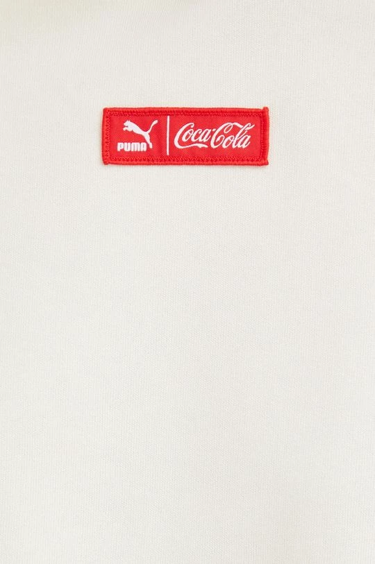 Γυναικεία Χωρίς φερμουάρ Μπλούζα Puma Puma X Coca Cola μπεζ 6 Γυναικεία Χωρίς φερμουάρ Μπλούζα Puma Puma X Coca Cola μπεζ - Image 6