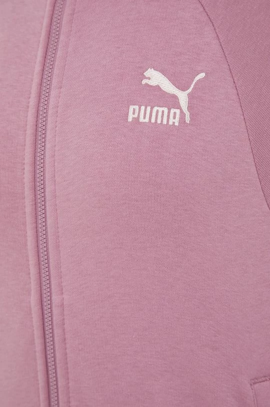 Γυναικεία Με φερμουάρ Μπλούζα Puma ροζ, με κουκούλα 5 Γυναικεία Με φερμουάρ Μπλούζα Puma ροζ, με κουκούλα - Image 5