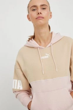 Γυναικεία Χωρίς φερμουάρ Μπλούζα Puma μπεζ, -Puma Κατάστημα unnamed file 666