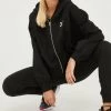 Γυναικεία Με φερμουάρ Μπλούζα Puma μαύρο,