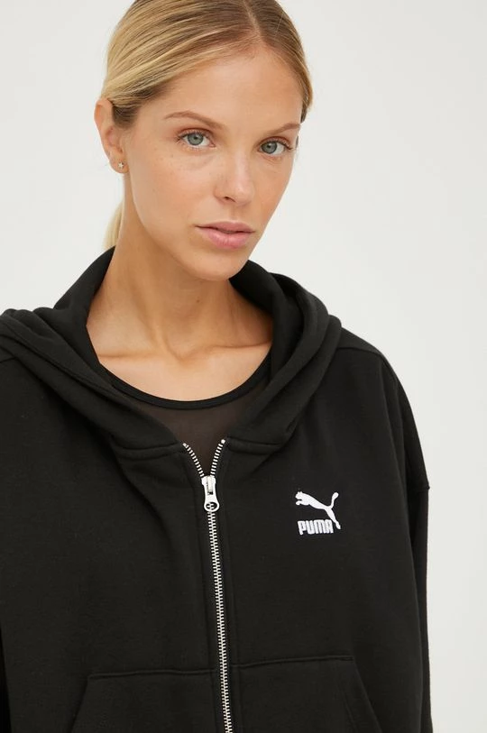 Γυναικεία Με φερμουάρ Μπλούζα Puma μαύρο, 6 Γυναικεία Με φερμουάρ Μπλούζα Puma μαύρο, - Image 6