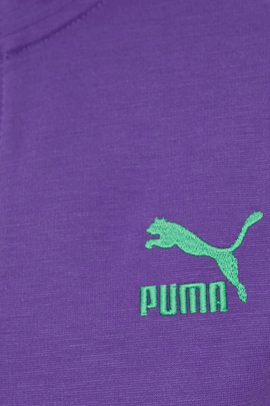 Γυναικεία Με φερμουάρ Μπλούζα Puma X Dua Lipa μοβ 5 Γυναικεία Με φερμουάρ Μπλούζα Puma X Dua Lipa μοβ - Image 5