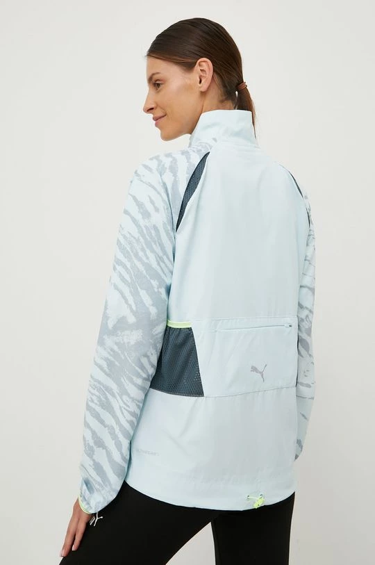 Γυναικεία Κοντά μπουφάν Μπουφάν για τρέξιμο Puma Ultraweave S Marathon χλωμό λευκό 3 Γυναικεία Κοντά μπουφάν Μπουφάν για τρέξιμο Puma Ultraweave S Marathon χλωμό λευκό - Image 3