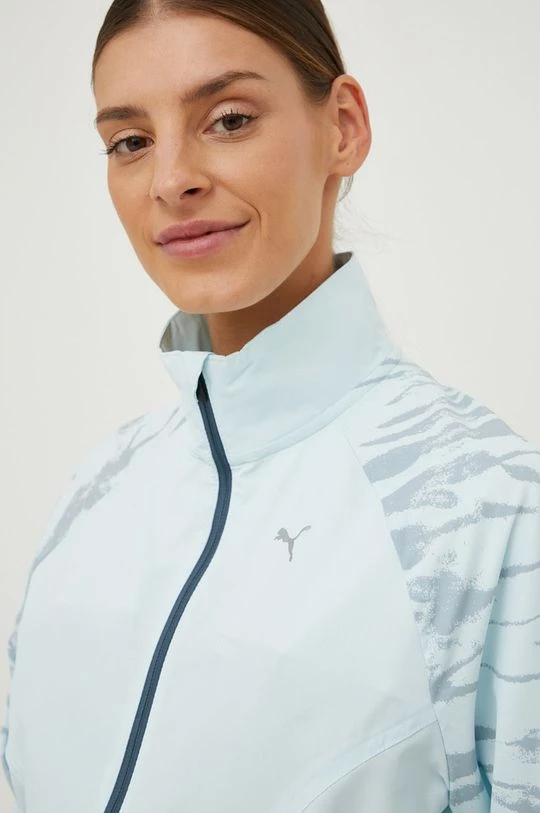 Γυναικεία Κοντά μπουφάν Μπουφάν για τρέξιμο Puma Ultraweave S Marathon χλωμό λευκό 4 Γυναικεία Κοντά μπουφάν Μπουφάν για τρέξιμο Puma Ultraweave S Marathon χλωμό λευκό - Image 4