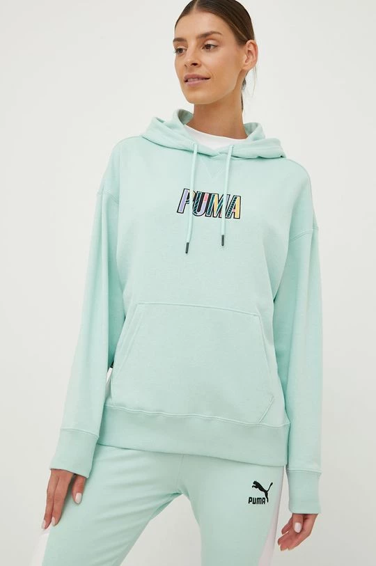 Γυναικεία Χωρίς φερμουάρ Μπλούζα Puma πράσινο, 3 Γυναικεία Χωρίς φερμουάρ Μπλούζα Puma πράσινο, - Image 3