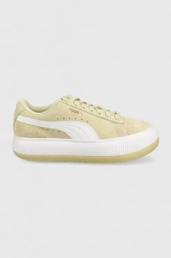 Γυναικεία Sneakers Δερμάτινα αθλητικά παπούτσια Puma Suede Mayu πράσινο