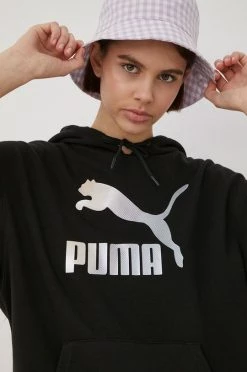 Γυναικεία Χωρίς φερμουάρ Μπλούζα Puma χρώμα: μαύρο, -Puma Κατάστημα unnamed file 962