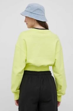 Γυναικεία Χωρίς φερμουάρ Βαμβακερή μπλούζα Puma χρώμα: πράσινο, -Puma Κατάστημα unnamed file 993